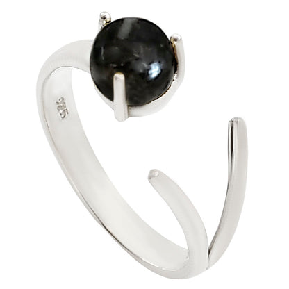 Adjustable - Mexican Cabbing Fossil Ring size-5 R-1176 SDR252383