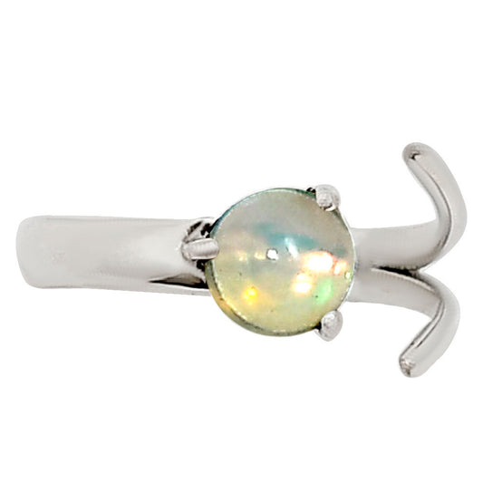 Adjustable - Ethiopian Opal Ring size-8 R-1176 SDR252390