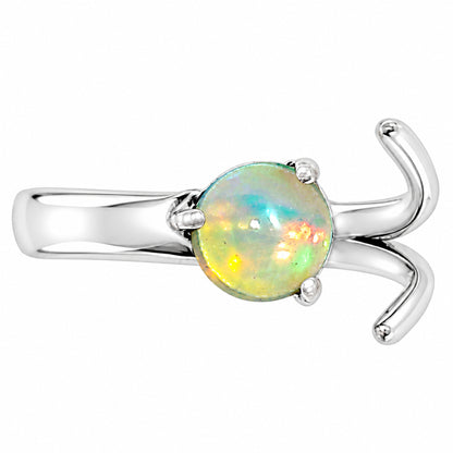 Adjustable - Ethiopian Opal Ring size-8 R-1176 SDR252390
