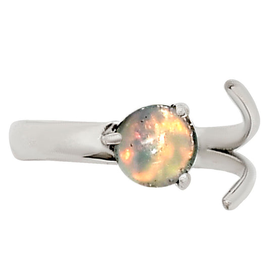 Adjustable - Ethiopian Opal Ring size-5 R-1176 SDR252392