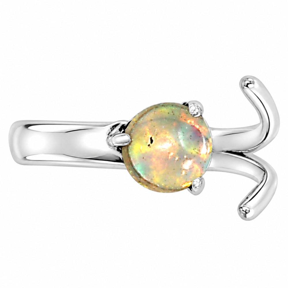 Adjustable - Ethiopian Opal Ring size-7 R-1176 SDR252393