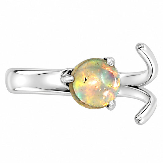 Adjustable - Ethiopian Opal Ring size-7 R-1176 SDR252393