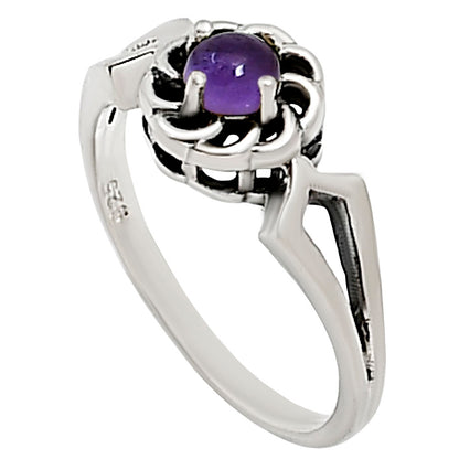 Amethyst Ring size-7 R-1172 SDR252396