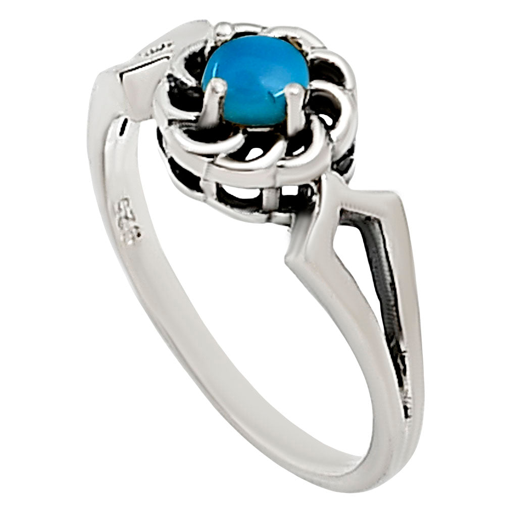 Sleeping Beauty Turquoise Ring size-6 R-1172 SDR252399