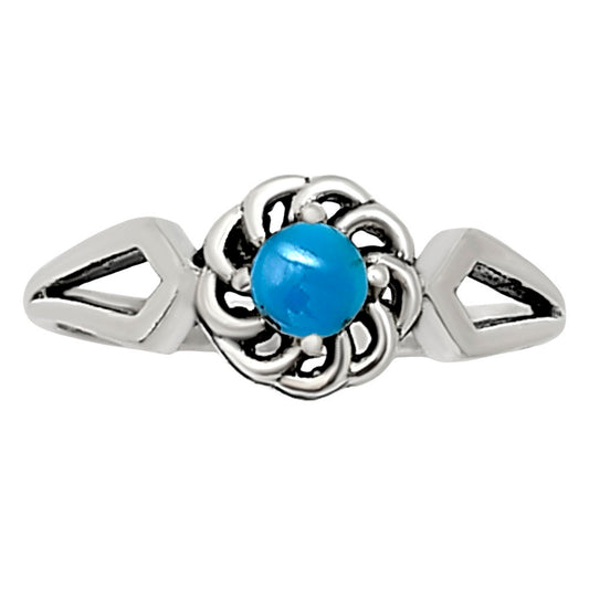 Sleeping Beauty Turquoise Ring size-6 R-1172 SDR252403