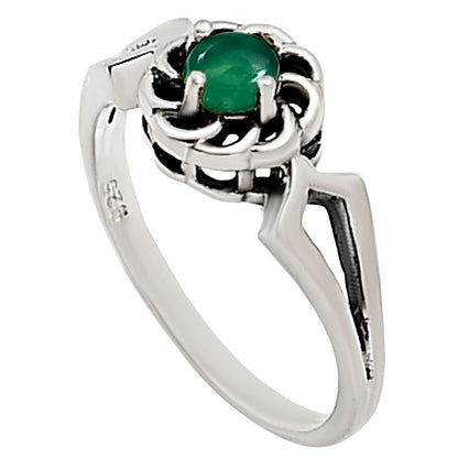 Green Onyx Ring size-7 R-1172 SDR252407