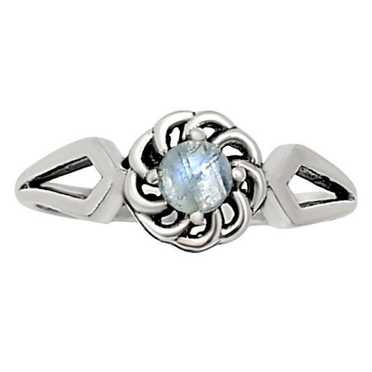 Rainbow Moonstone Ring size-6 R-1172 SDR252423