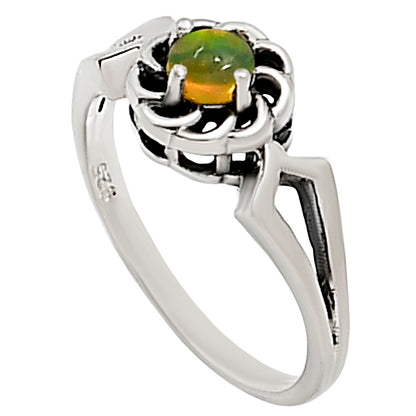 Ethiopian Opal Ring size-7 R-1172 SDR252439