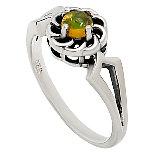 Ethiopian Opal Ring size-7 R-1172 SDR252440