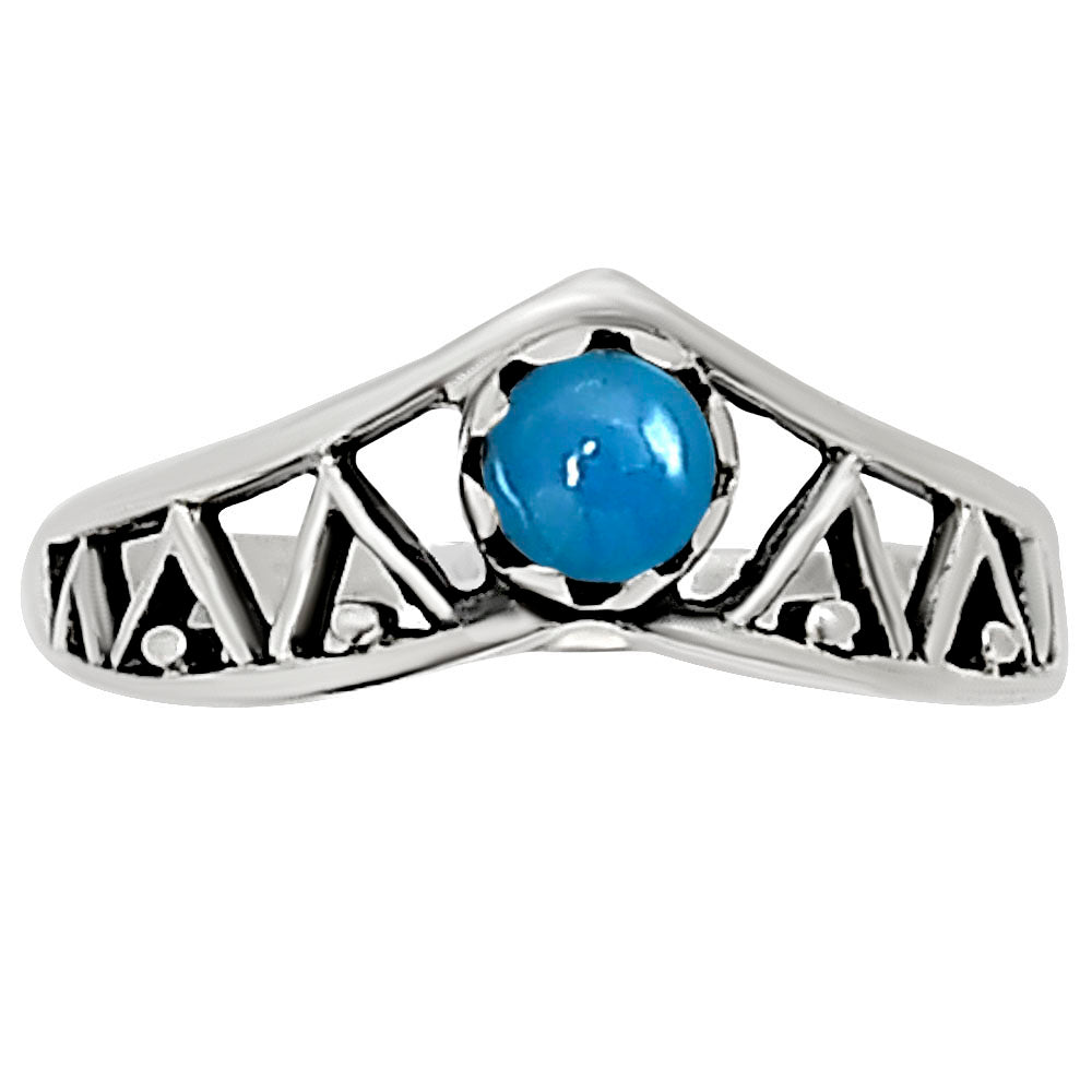 Sleeping Beauty Turquoise Ring size-6 R-1172 SDR252446