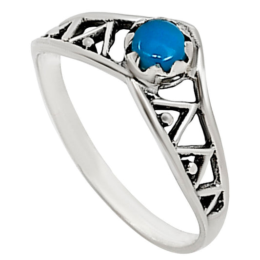 Sleeping Beauty Turquoise Ring size-8 R-1172 SDR252452