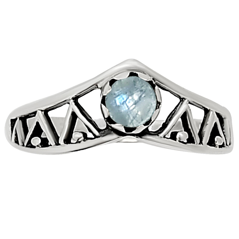 Rainbow Moonstone Ring size-6 R-1172 SDR252476