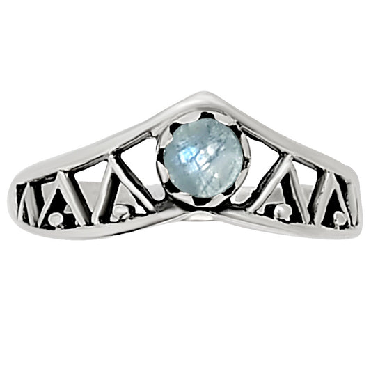 Rainbow Moonstone Ring size-6 R-1172 SDR252476