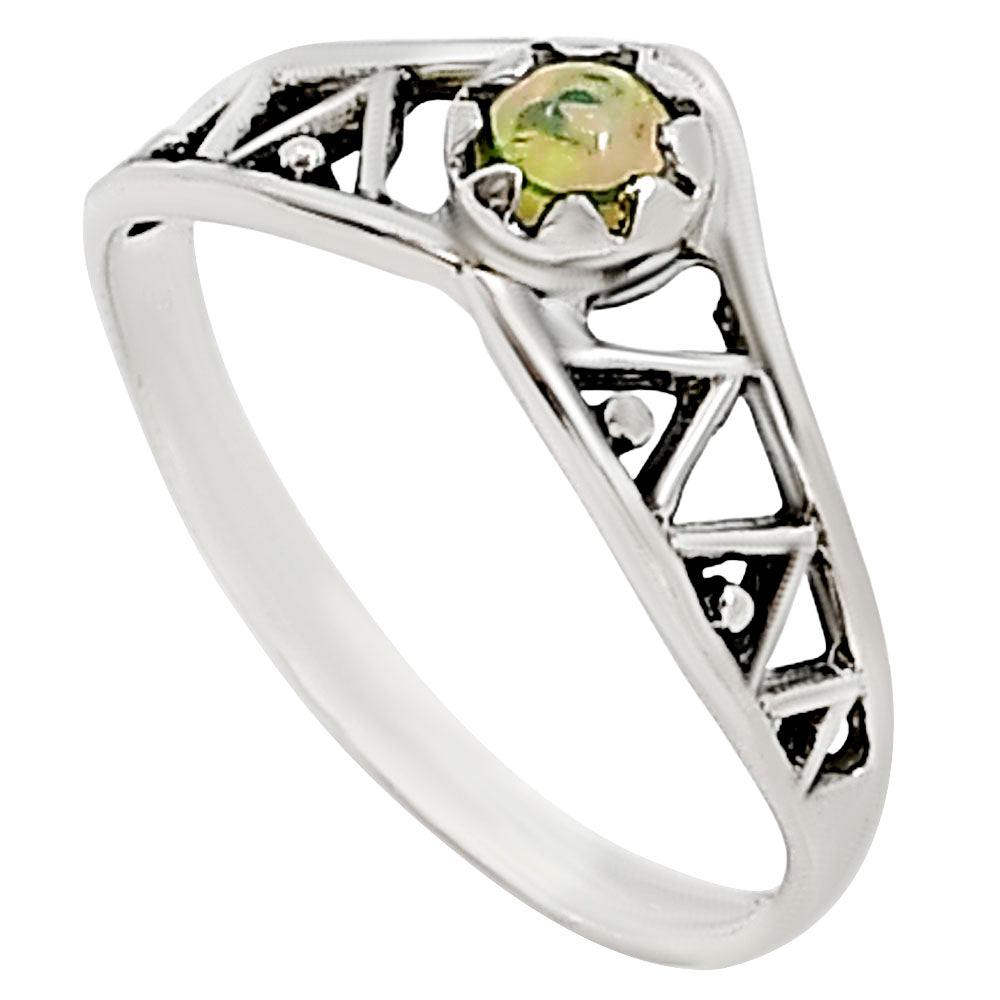 Ethiopian Opal Ring size-8 R-1172 SDR252479