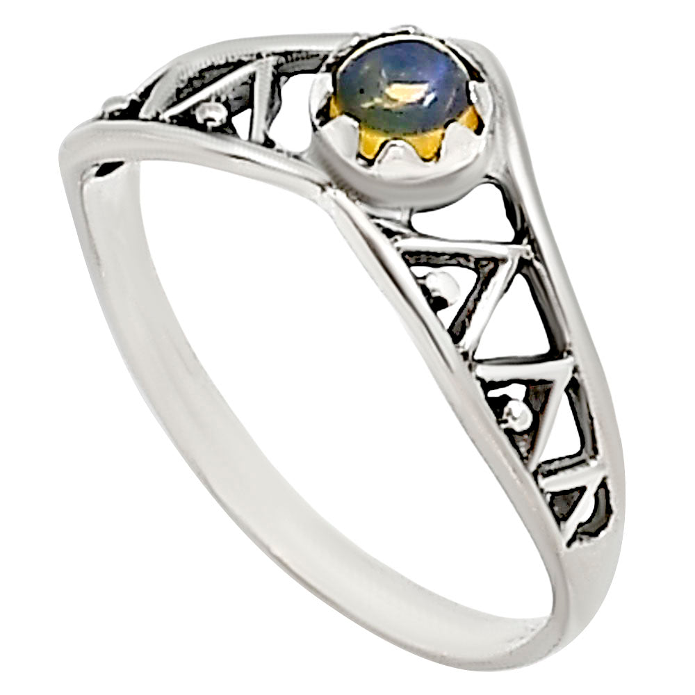 Ethiopian Opal Ring size-8 R-1172 SDR252483