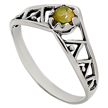 Ethiopian Opal Ring size-7 R-1172 SDR252484
