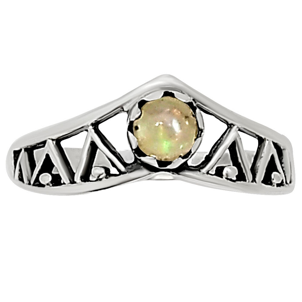 Ethiopian Opal Ring size-5 R-1172 SDR252488