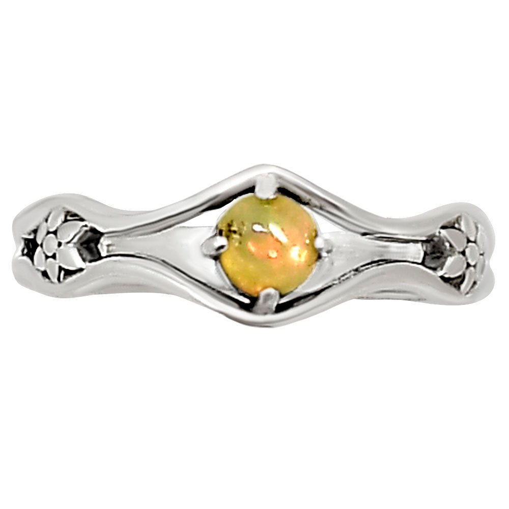 Ethiopian Opal Ring size-6.5 R-1720 SDR252519