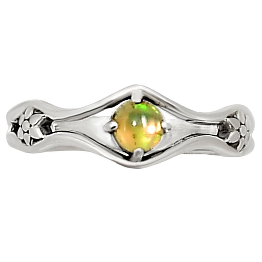 Ethiopian Opal Ring size-7.5 R-1720 SDR252522