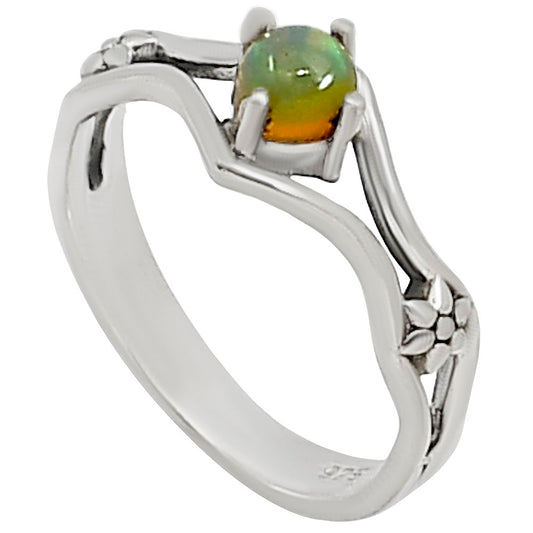 Ethiopian Opal Ring size-5 R-1720 SDR252523