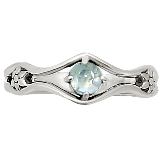 Rainbow Moonstone Ring size-5.5 R-1720 SDR252528