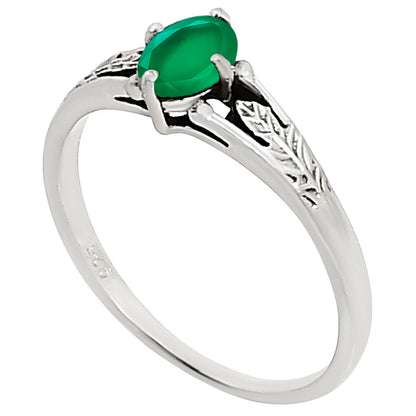 Green Onyx Ring size-7 R-1172 SDR252620