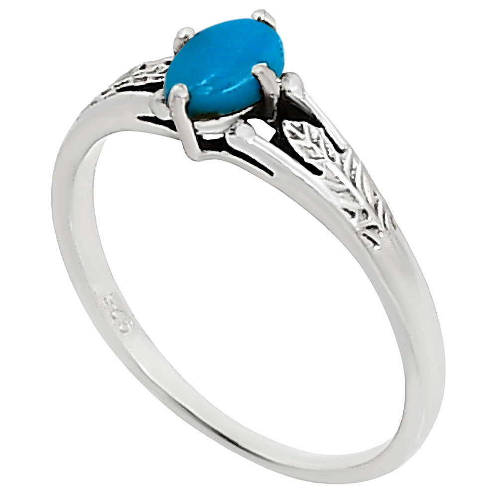 Sleeping Beauty Turquoise Ring size-8 R-1172 SDR252636