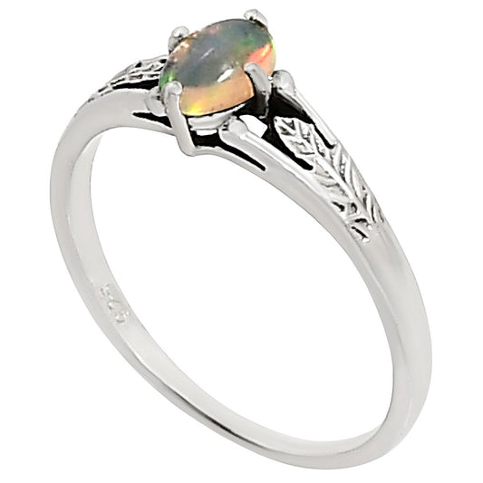 Ethiopian Opal Ring size-8 R-1172 SDR252649