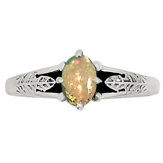 Ethiopian Opal Ring size-8 R-1172 SDR252651