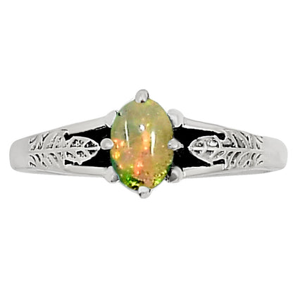Ethiopian Opal Ring size-7 R-1172 SDR252652