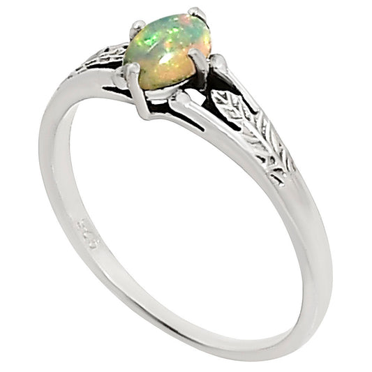 Ethiopian Opal Ring size-7 R-1172 SDR252652