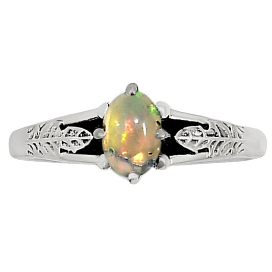Ethiopian Opal Ring size-6 R-1172 SDR252654
