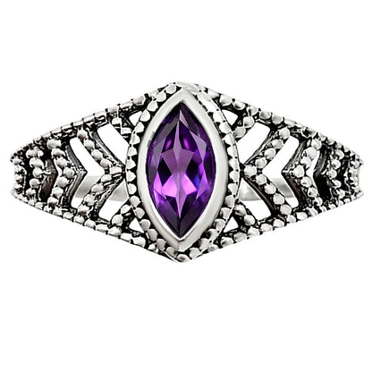 Amethyst Ring size-7 R-1270 SDR252691