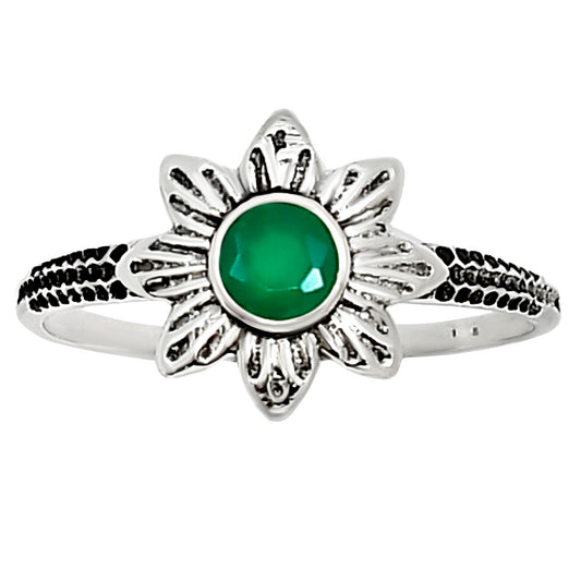 Green Onyx Ring size-8 R-1710 SDR252721