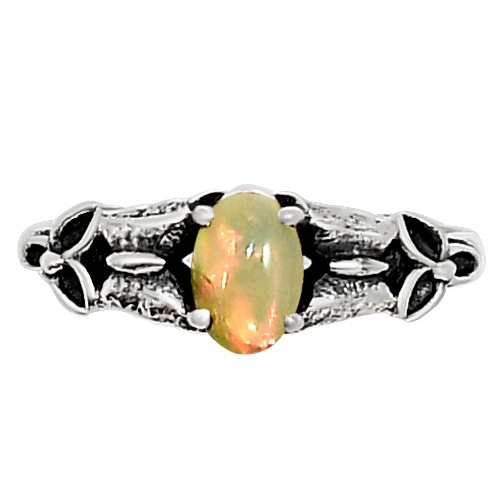 Ethiopian Opal Ring size-5 R-1746 SDR252859