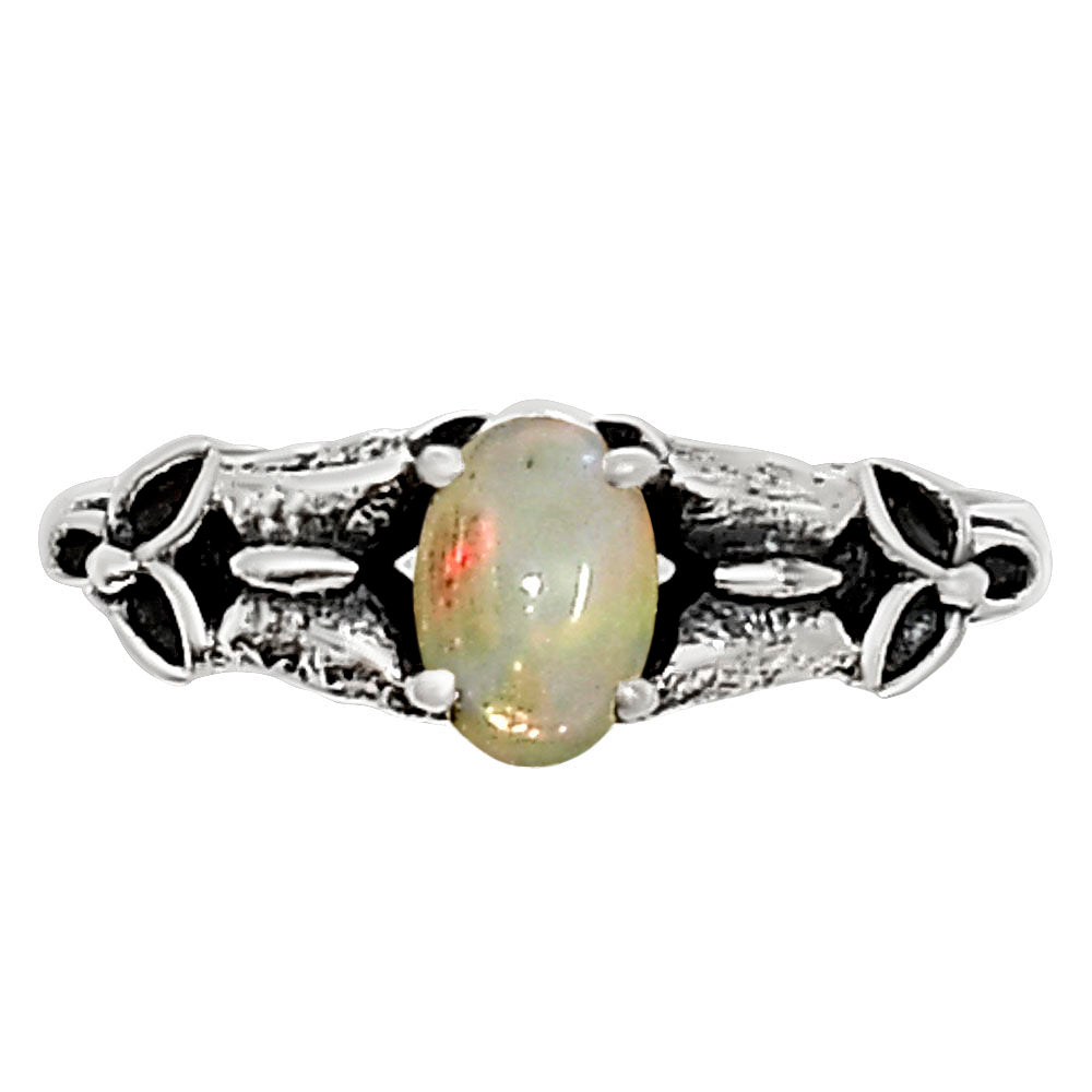 Ethiopian Opal Ring size-6 R-1746 SDR252862