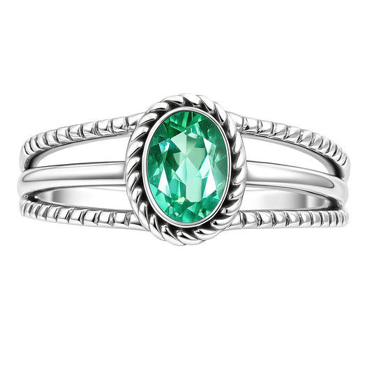 Green Tourmaline Ring size-7 R-1010 SDR252967