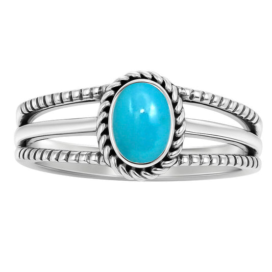 Sleeping Beauty Turquoise Ring size-8 R-1010 SDR253008