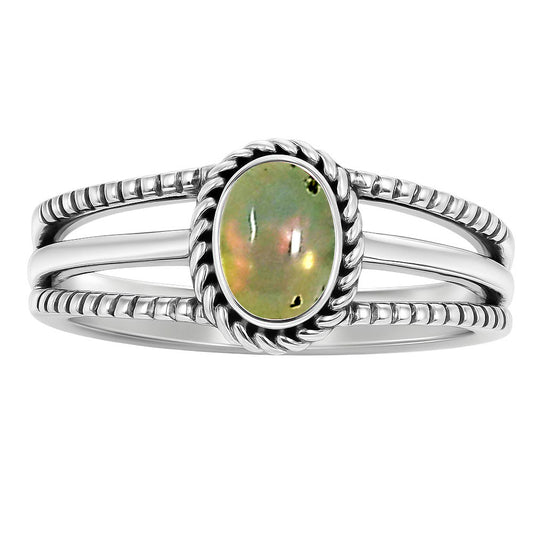 Ethiopian Opal Ring size-7 R-1010 SDR253019
