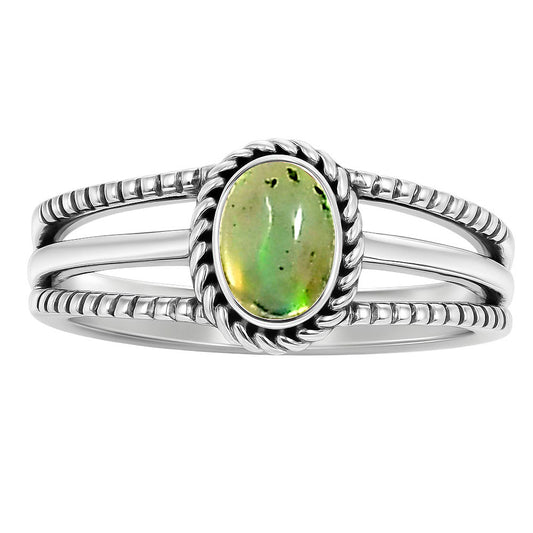 Ethiopian Opal Ring size-5 R-1010 SDR253024