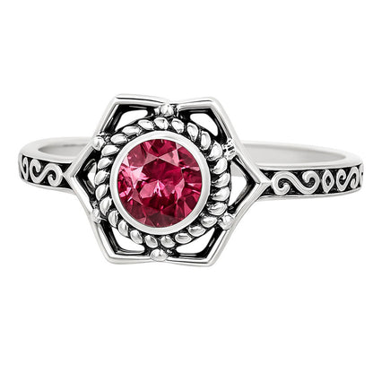 Pink Rubellite Ring size-5 R-1744 SDR253029