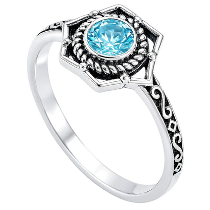 Sky Blue Topaz Ring size-7 R-1744 SDR253044