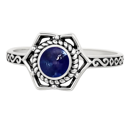 Lapis Lazuli Ring size-7 R-1744 SDR253060