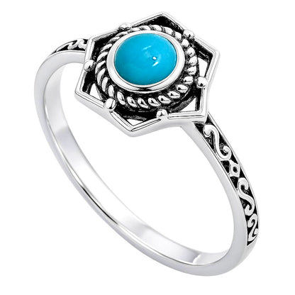 Sleeping Beauty Turquoise Ring size-5 R-1744 SDR253061