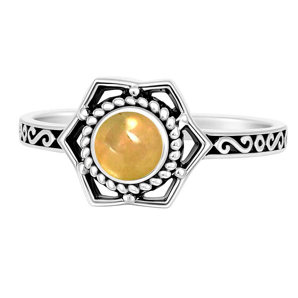 Ethiopian Opal Ring size-5 R-1744 SDR253072