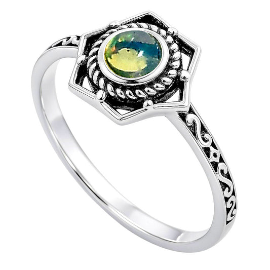 Ethiopian Opal Ring size-6 R-1744 SDR253076