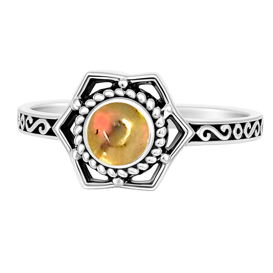 Ethiopian Opal Ring size-8 R-1744 SDR253082