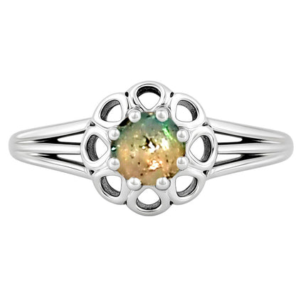 Ethiopian Opal Ring size-8 R-1761 SDR253091