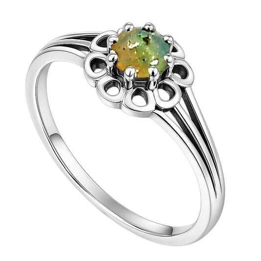 Ethiopian Opal Ring size-8 R-1761 SDR253091