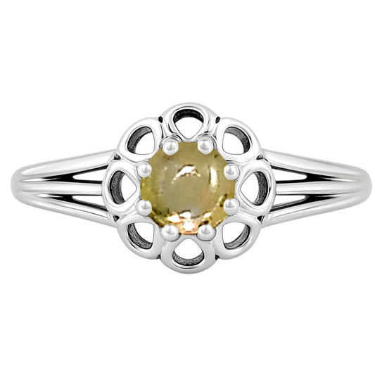 Ethiopian Opal Ring size-7 R-1761 SDR253092